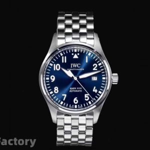 Mark XVIII IW327016 V7F 1:1 Best Edition Blue Dial on SS Bracelet A2892