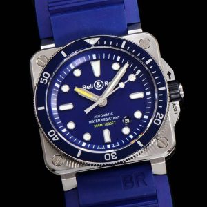 BR135B – Bell Ross BR03-92 Diver 42mm SS/RU Blue WMF MY9015