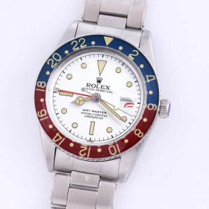 ROLGMT186B – GMT Ref.6542 Vintage Red/Blue SS/SS Wht Asia 2836