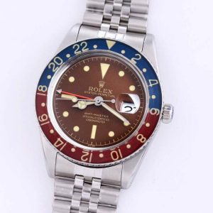 ROLGMT0217 – GMT Master 6542 Pepsi Jub SS/SS Blk A2836