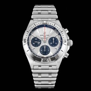 BSW0457E – Chronomat B01 SS/SS White/Stk TF Asia 7750