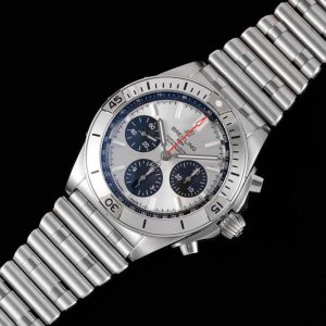 BSW0457E – Chronomat B01 SS/SS White/Stk TF Asia 7750