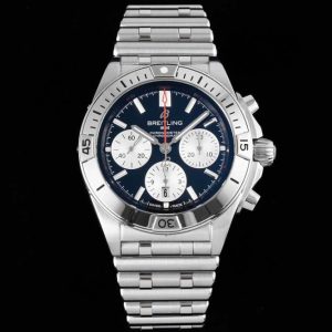 BSW0470D – Chronomat B01 SS/RU Black/Stk TF Asia 7750