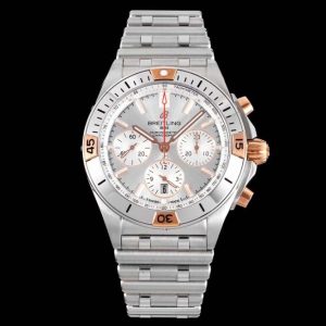 BSW0471A – Chronomat B01 RG/SS/RU Wht/Stk TF Asia 7750