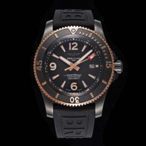 Superocean Automatic 46 TF DLC & RG Black Dial  2824