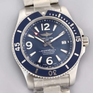 Superocean Automatic 44 TF SS Blue Dial 2824