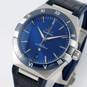 Constellation Co-Axial 41mm CER SS/LE Blue 8F A8500