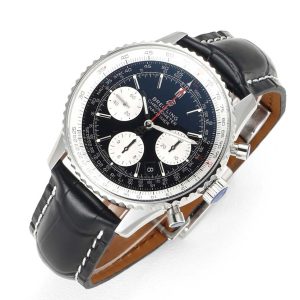 Navitimer Chronograph SS/LE Blk/Wht BLS V2 A7750 Mod