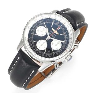 Navitimer Chronograph SS/LE Blk/Wht BLS V2 A7750 Mod