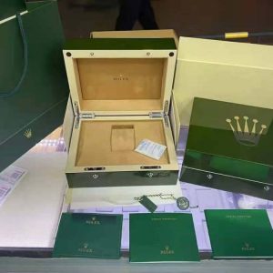 Rolex Wooden Box Complete Set