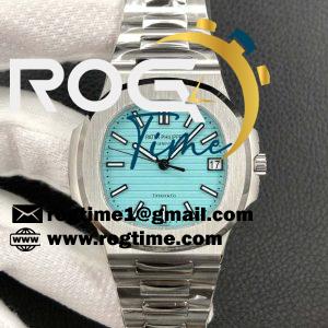 Nautilus 5711 3KF 1:1 Best Edition Tiffany Blue Dial on SS Bracelet A324 Super Clone