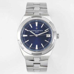 Overseas 4500V SS ZF 1:1 Best Edition Blue Dial on SS Bracelet A5100