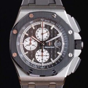 AP ROO Chronograph SS/RU Black APF A3126 Mod