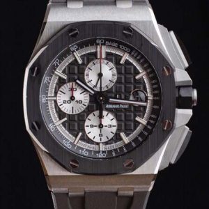 AP ROO Chronograph SS/RU Black APF A3126 Mod