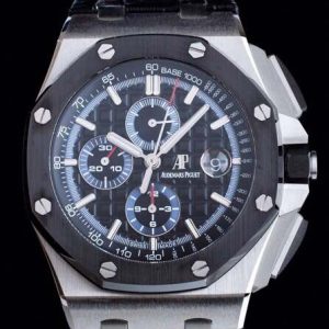 Audemars Piguet – Royal Oak Offshore 44mm SS/LE Black/Stk APF A3126 Mod