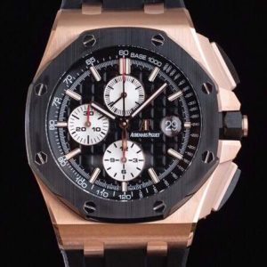 Audemars Piguet – Royal Oak Offshore 44mm RG/RU Black/Stk APF A3126 Mod