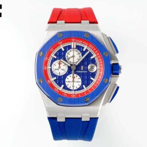 Audemars Piguet – Royal Oak Offshore 44mm SS/RU Blue/Red APF V2 A3126