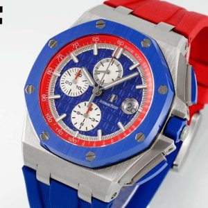 Audemars Piguet – Royal Oak Offshore 44mm SS/RU Blue/Red APF V2 A3126