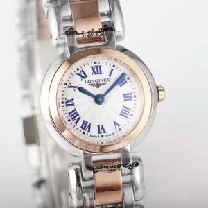 Primaluna Ladies KZF SS & RG White Dial Quartz