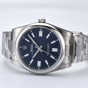 Oyster Perpetual 124300 41mm Clean Factory 1:1 Best Edition 904L Steel Blue Dial VR3230