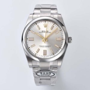 Oyster Perpetual 124300 41mm Clean Factory 1:1 Best Edition 904L Steel Silver Dial VR3230