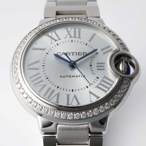 Cartier – Ballon Bleu De Cartier 33mm Dia SS/SS Silver Dial AF NH05