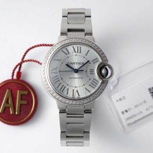 Cartier – Ballon Bleu De Cartier 33mm Dia SS/SS Silver Dial AF NH05