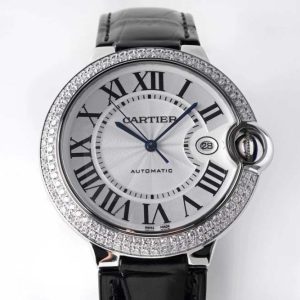 Cartier – Balon Bleu De Cartier 42mm Dia SS/LE White Dial AF A2824