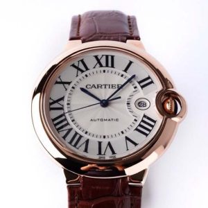 Cartier – Balon Bleu De Cartier 42mm RG/LE White Dial AF A2824