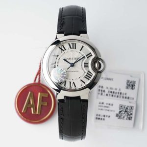 Cartier – Balon Bleu De Cartier 33mm SS/LE White Dial AF NH05