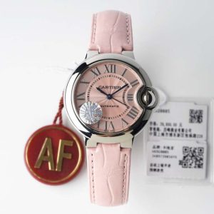 Cartier – Ballon Bleu De Cartier 33mm SS/LE Pink Dial AF NH05