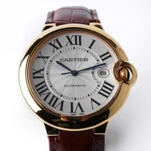 Cartier – Balon Bleu De Cartier 42mm RG/LE White Dial AF A2824